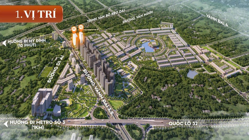 Vi trí dự án Hinode Royal Park